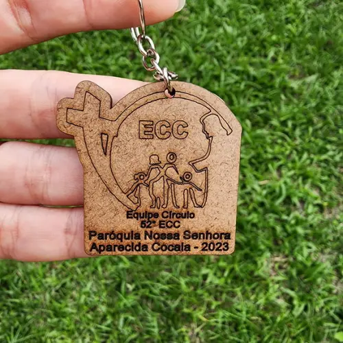 Chaveiro Personalizado Encontro de Casais com Cristo ECC II