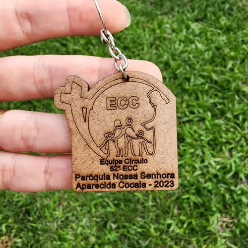 Chaveiro Personalizado Encontro de Casais com Cristo ECC II