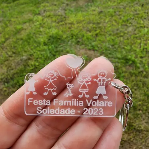 Chaveiro Encontro da Família em Acrílico