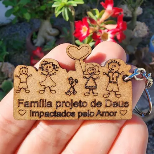 Chaveiro Encontro de Família na Igreja