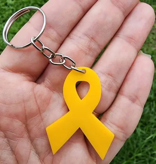 Chaveiro Campanha Setembro Amarelo