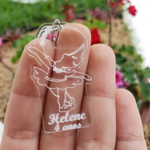Chaveiro Bailarina Ballet Personalizado