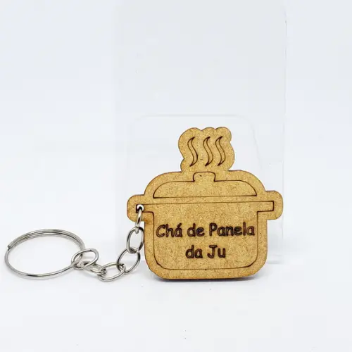 Chaveiro Personalizado Chá de Panela