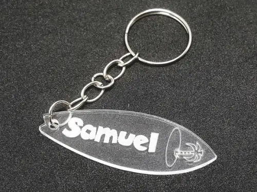 Chaveiro Mini Prancha de Surf - Ilha