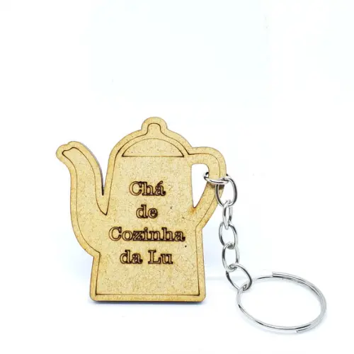 Chaveiro Personalizado Chá de Cozinha