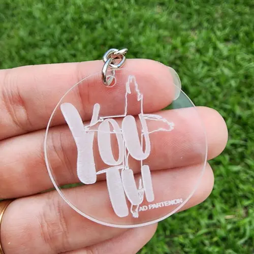 Chaveiro Personalizado Logo Redondo -leiam os Detalhes