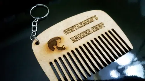 Chaveiro pente Para Barbearia