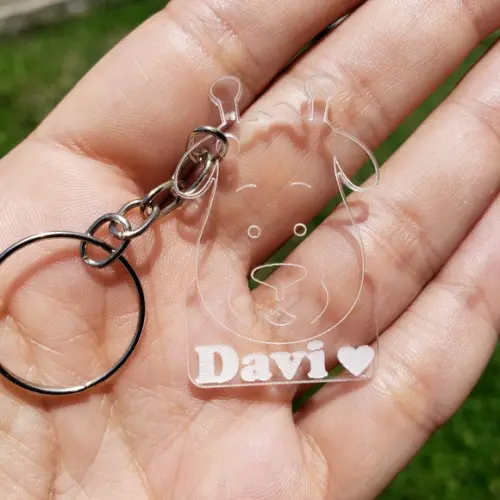 Chaveiro Lembrancinha personalizada Girafa