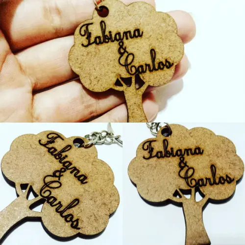 Chaveiro Personalizado Árvore da Vida Raíz