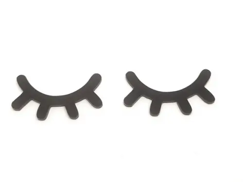 Kit 10 pares Apliques acrílico de Cílios