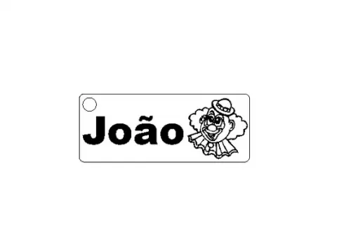 Chaveiro Palhacinho