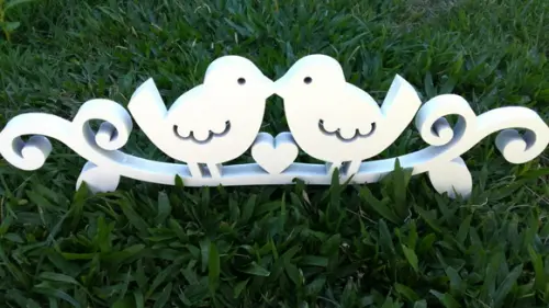 Topo de Bolo/Decoração Love Birds