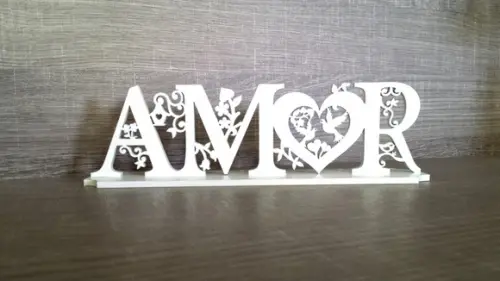 Amor Birds com base - Pequeno