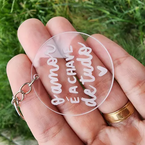 Chaveiro Casamento o Amor É a Chave de Tudo