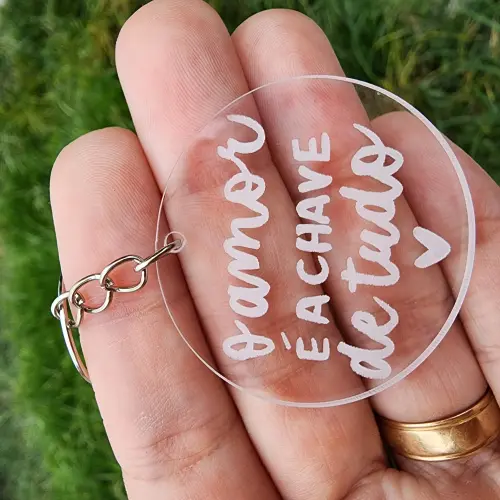 Chaveiro Casamento o Amor É a Chave de Tudo