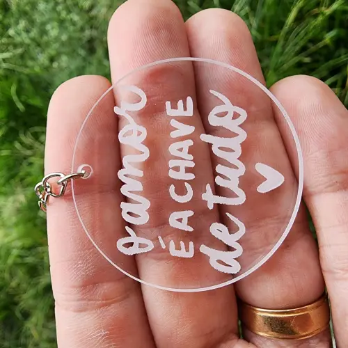 Chaveiro Casamento o Amor É a Chave de Tudo