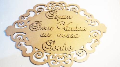 Placa Para Casamento- Sejam bem vindos ao nosso sonho