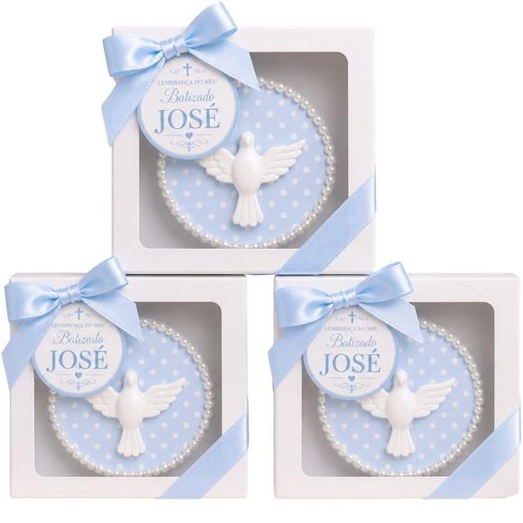 Lembrancinha de Batizado Ímã Personalizado