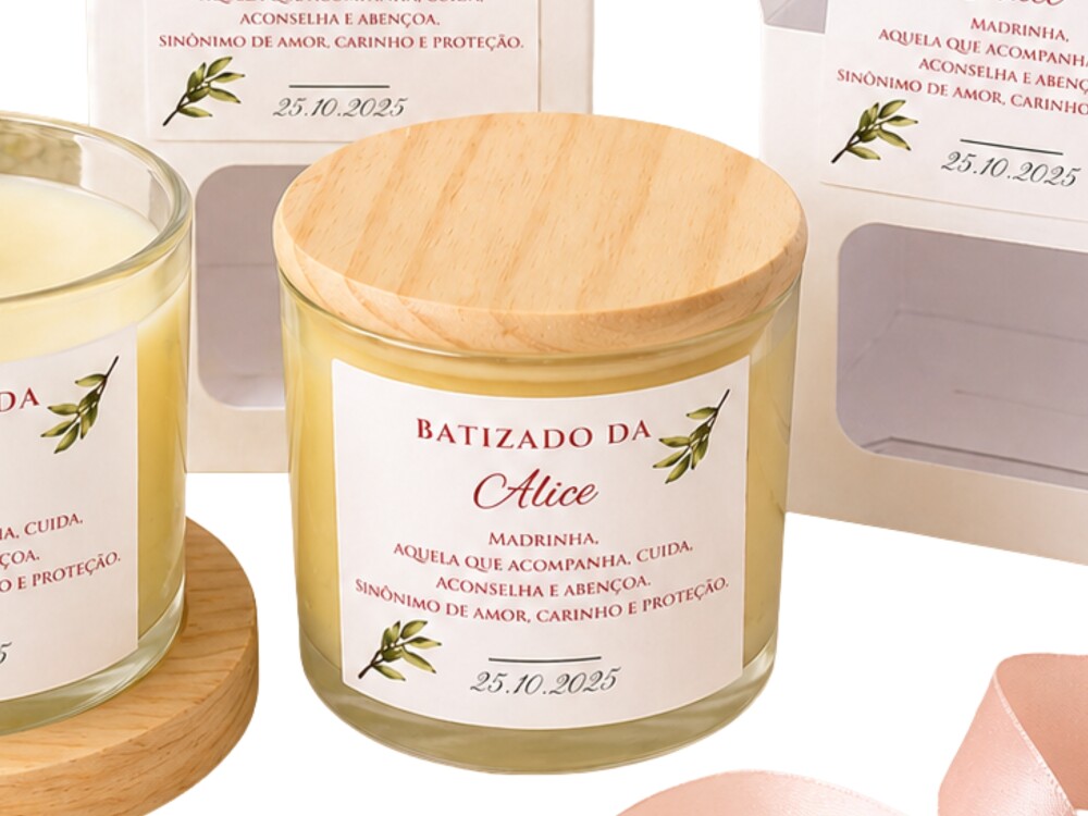 Vela Perfumada Lembrancinha Kit 2