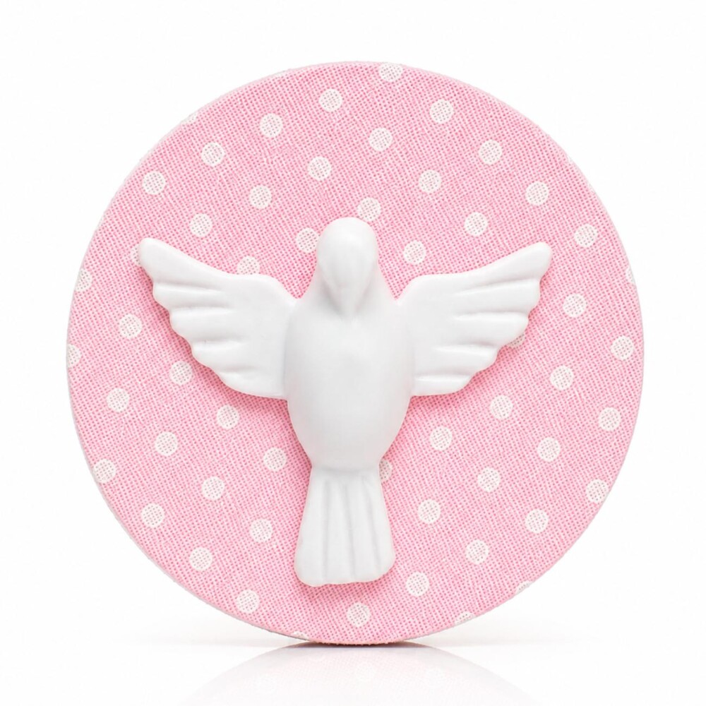 Lembrancinha de Batizado Espírito Santo Com Ímã Personalizado