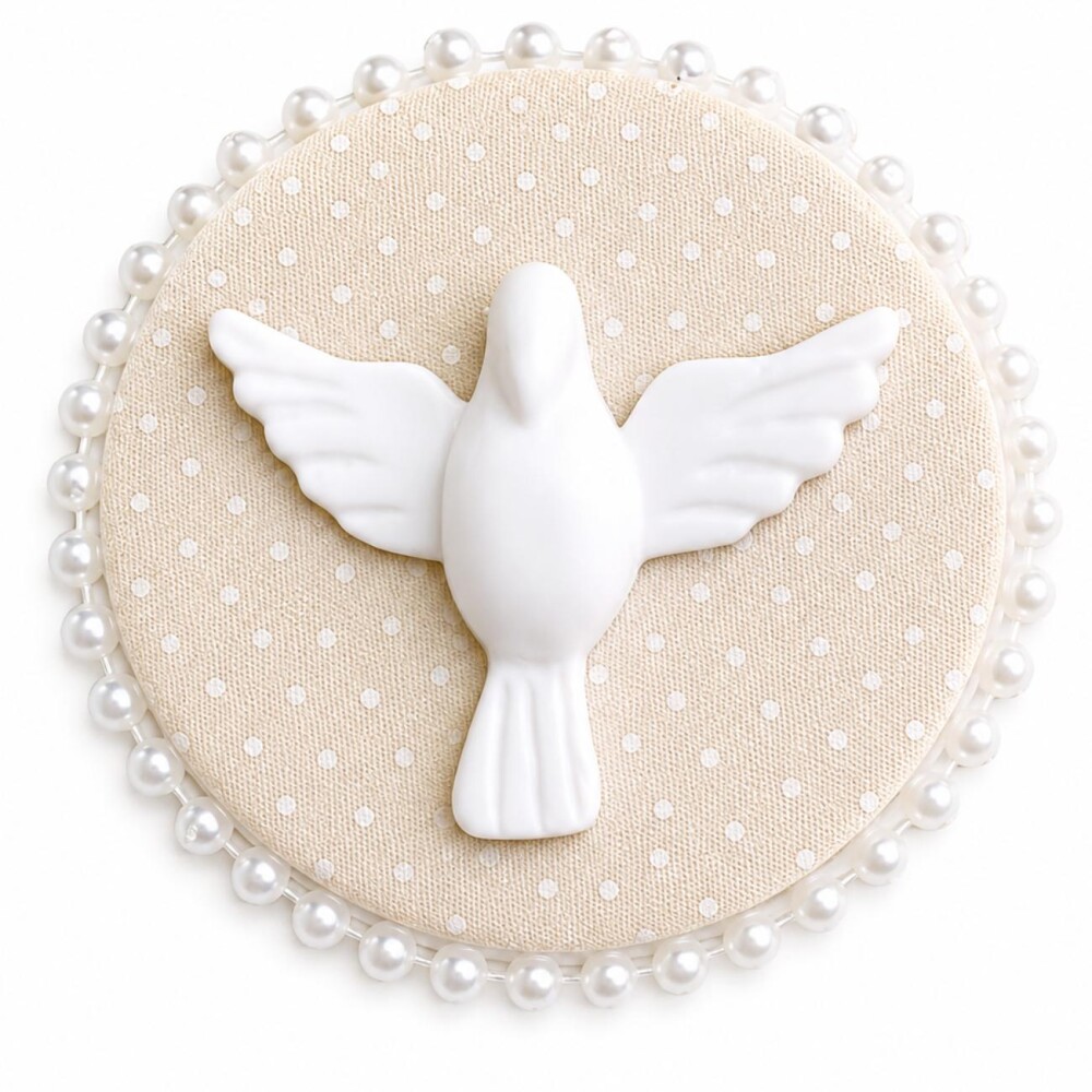 Lembrancinha De Batizado Com Ímã Espírito Santo