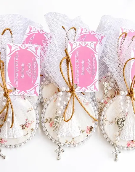 Lembrancinha de Batizado Nossa Senhora com Imã.