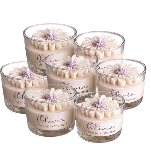 Vela Perfumada Lembrancinha 15 anos