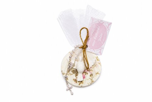 Lembrancinha Batizado Espirito Santo Imã