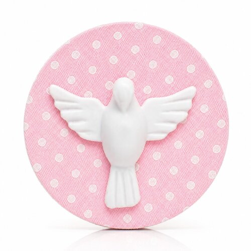 Lembrancinha de Batizado Espírito Santo Com Ímã Personalizado