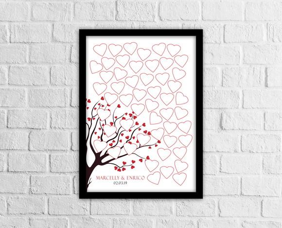 Árvore de Assinaturas Casamento Arte Digital