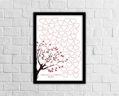 Árvore de Assinaturas Casamento Arte Digital