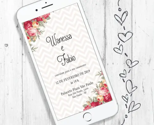 Convite Digital para Casamento