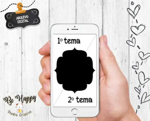 Convite Digital com 2 Temas a Escolher