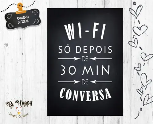 Quadro Wi-fi Arte Digital