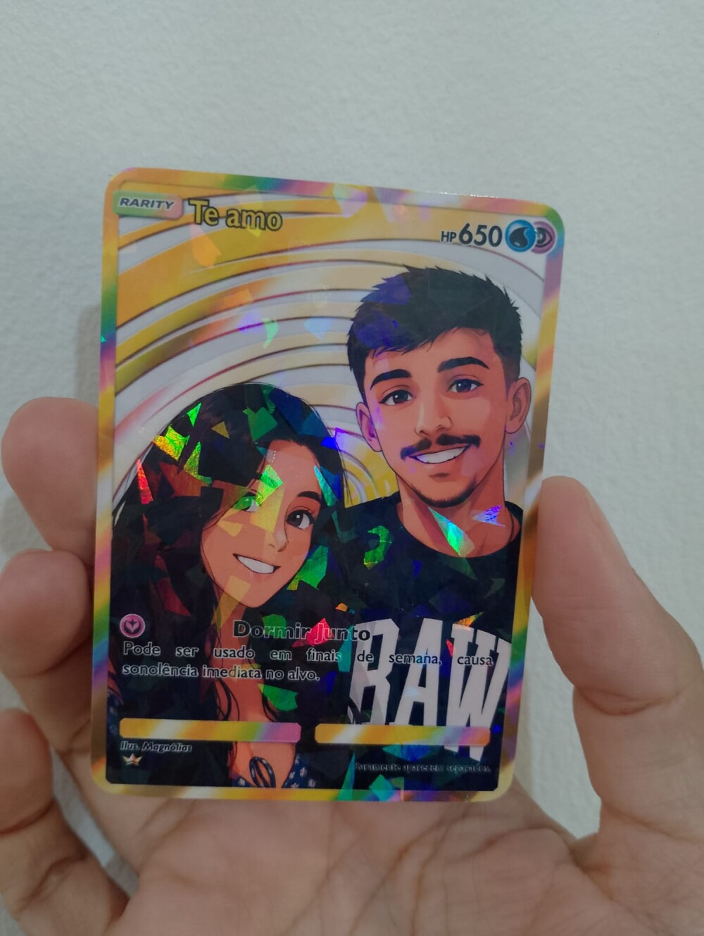Carta Pokémon Personalizada