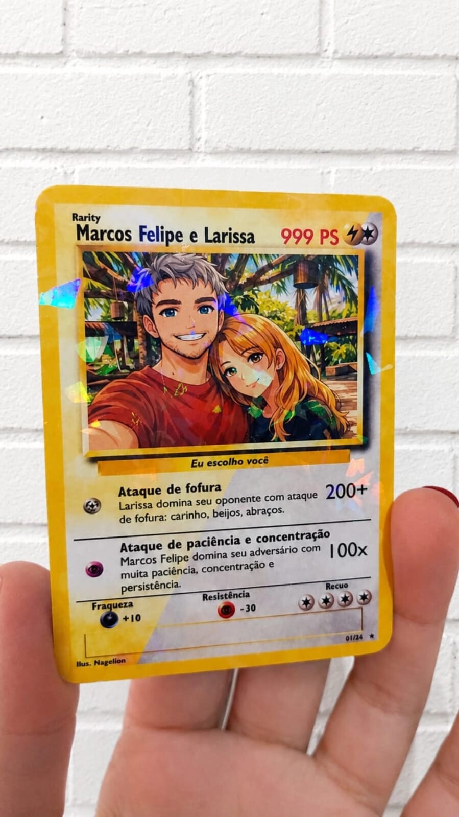 Carta Pokémon Personalizada