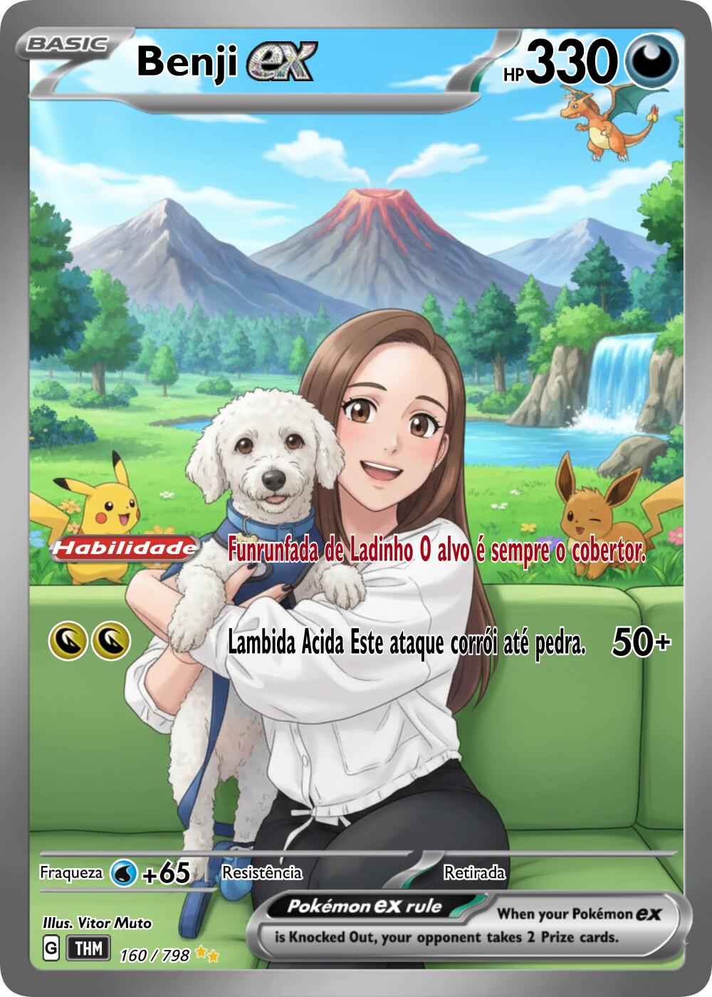 Carta Pokémon Personalizada
