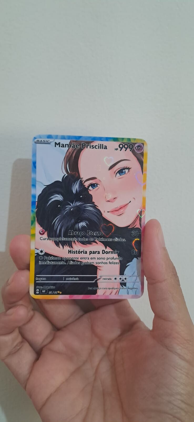 Carta Pokémon Personalizada