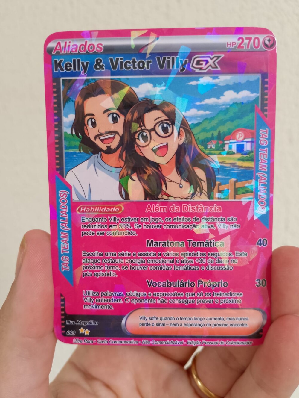 Carta Pokémon Personalizada