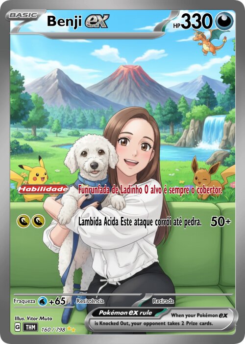 Carta Pokémon Personalizada