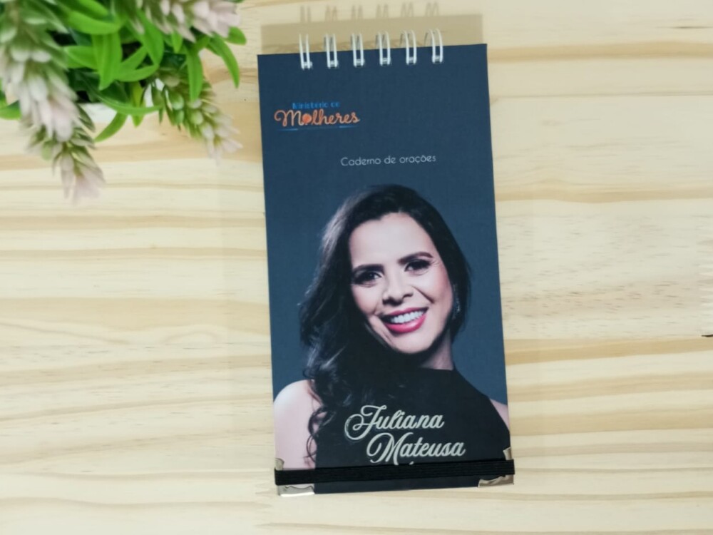 Diário de Oração Personalizado A5 | Capa Dura Premium | ClaveC