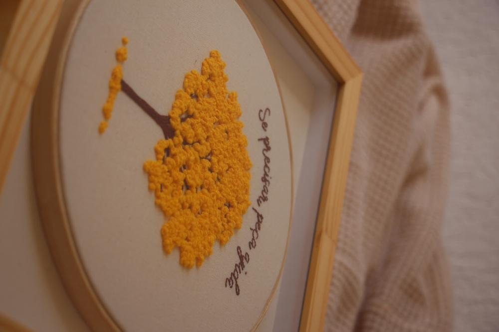 Quadro bastidor Ipê Amarelo