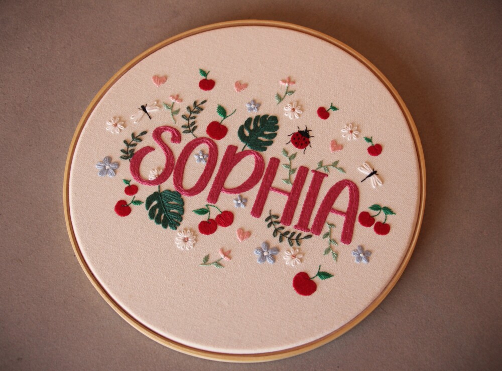 Enfeite maternidade Sophia