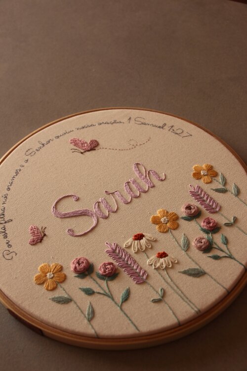 Enfeite maternidade Sarah