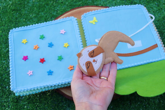 Livro Sensorial Baby Bosque