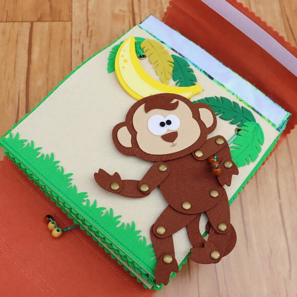 Livro Sensorial Safari