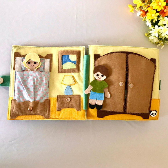 Livro Sensorial Vida Diária