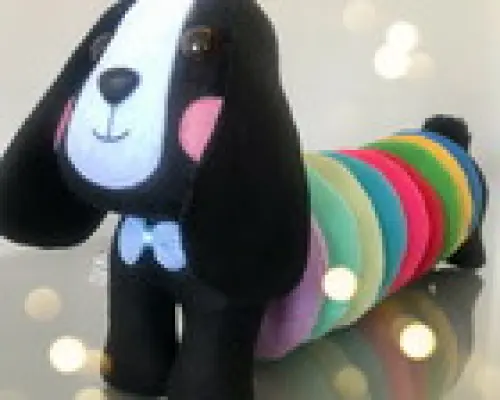 Cachorro das argola