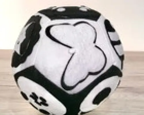 Bola sensorial contraste