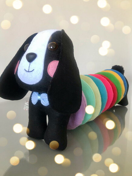 Brinquedo Pedagógico Cachorro das Argolas